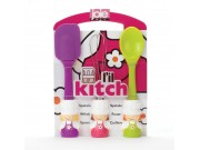 L'il Kitch Spatula, Whisk and Mixing Spoon Set
